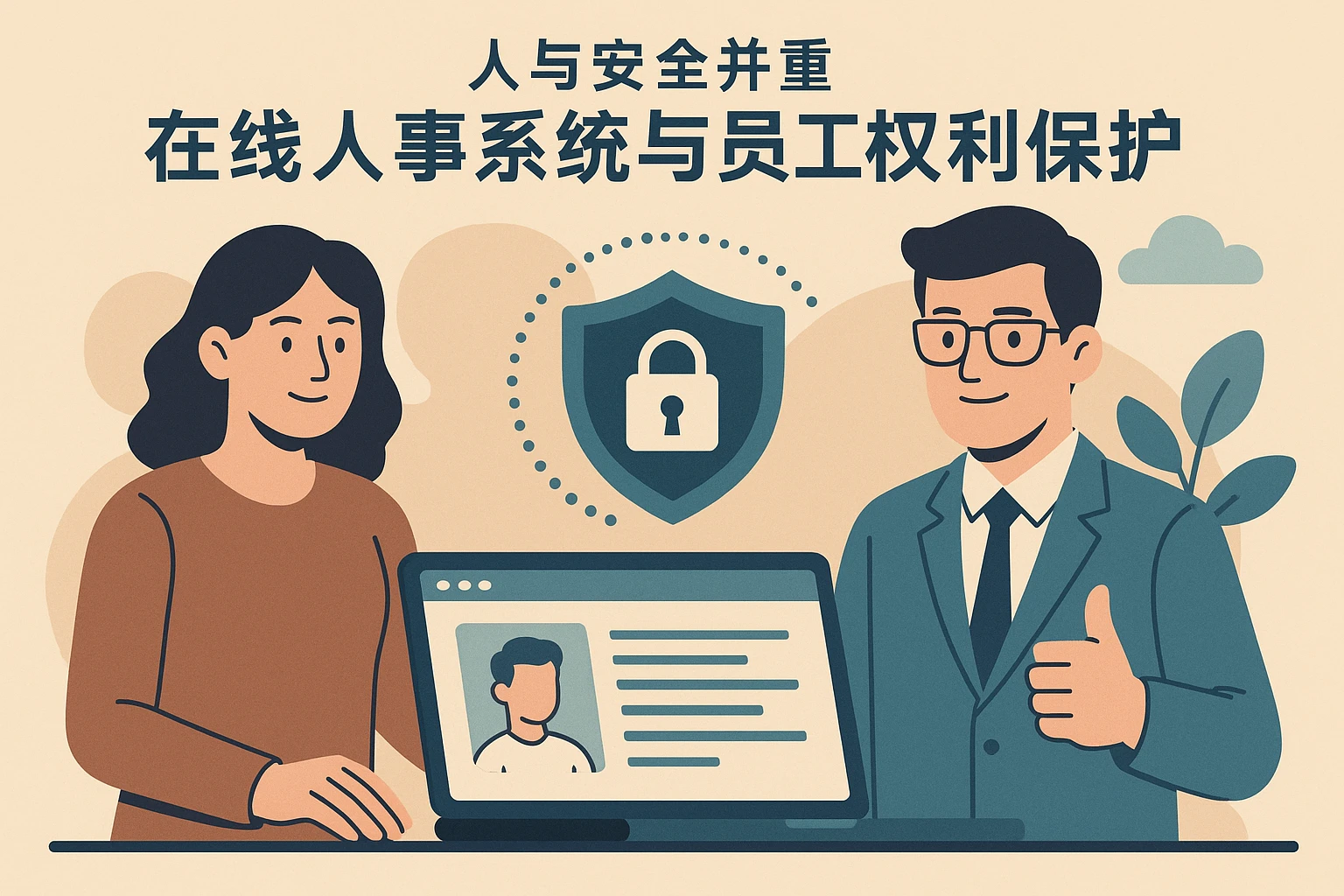 人与安全并重:在线人事系统与员工权利保护