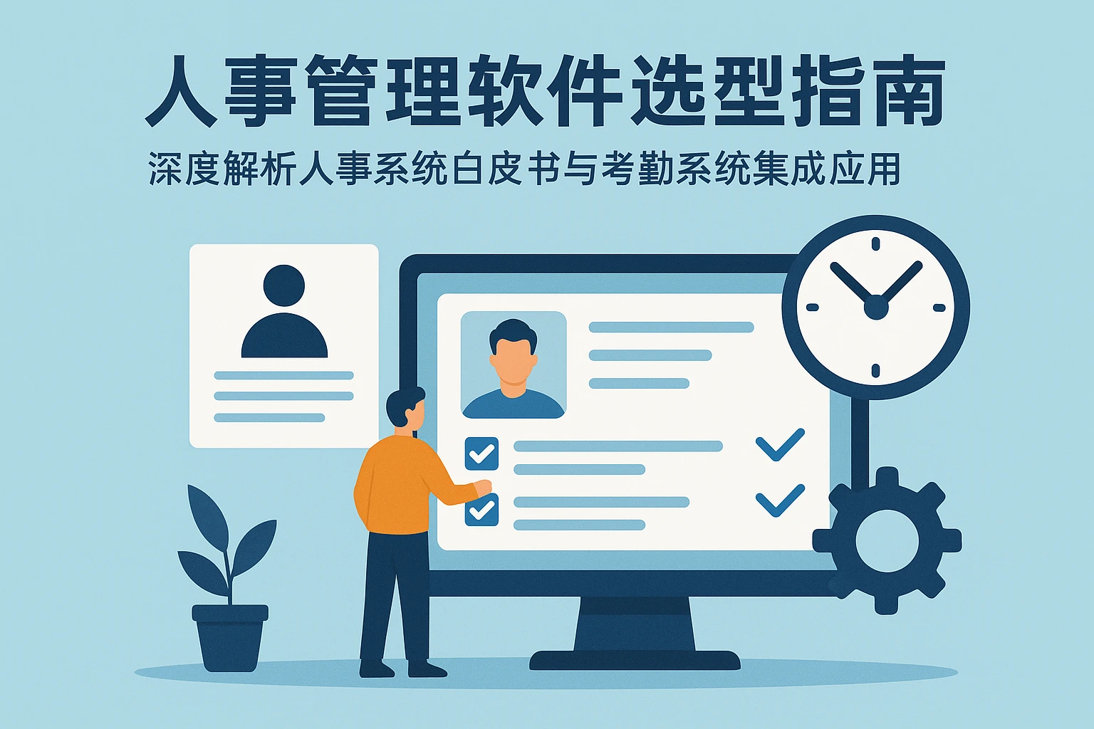 人事管理软件选型指南：深度解析人事系统白皮书与考勤系统集成应用