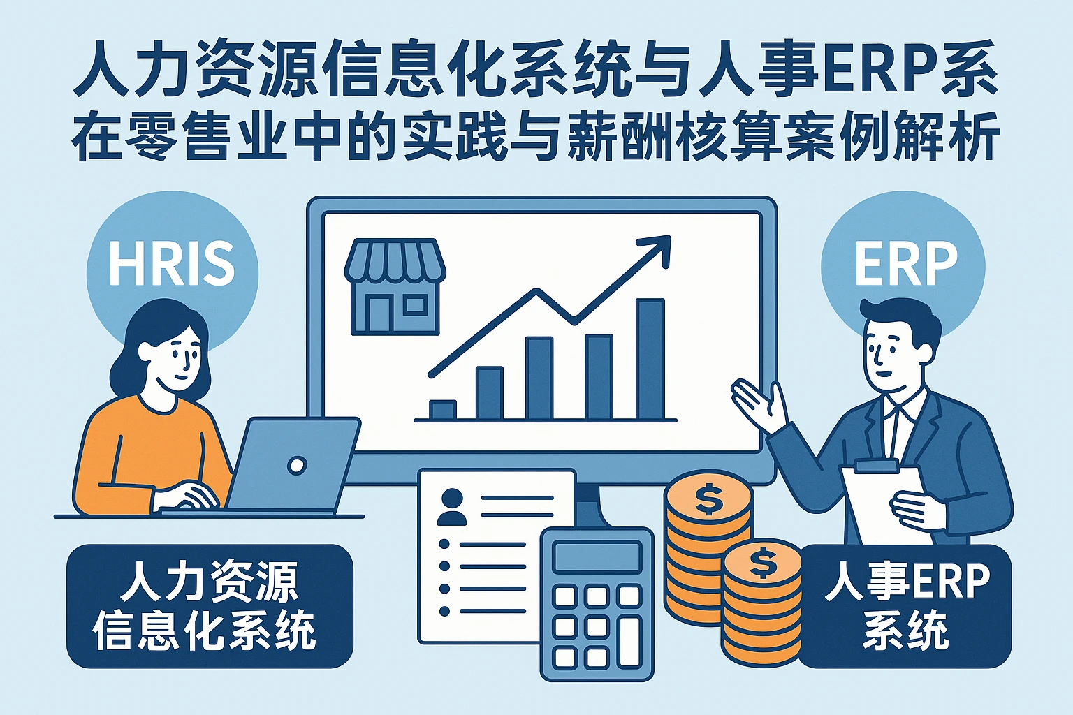 人力资源信息化系统与人事ERP系统在零售业中的实践与薪酬核算案例解析