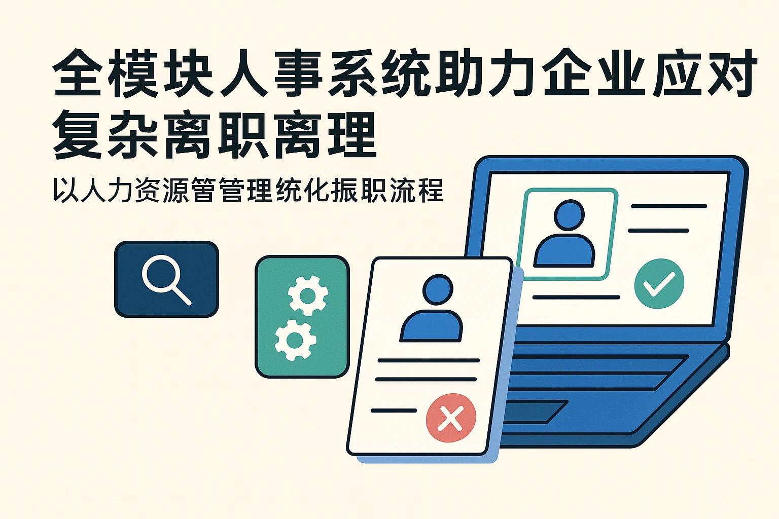 全模块人事系统助力企业应对复杂离职管理——以人力资源管理系统优化招聘与离职流程为例