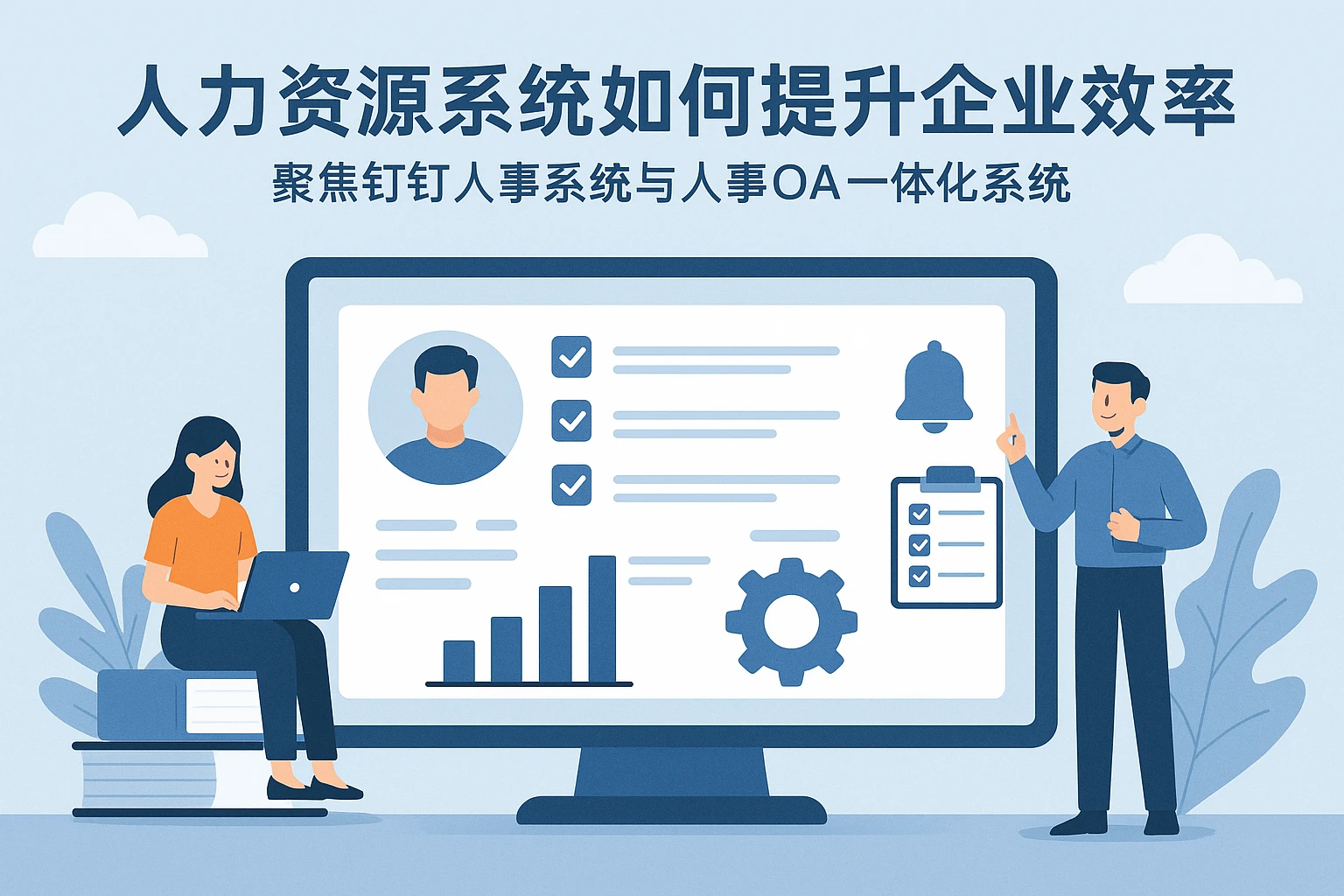 人力资源系统如何提升企业效率——聚焦钉钉人事系统与人事OA一体化系统