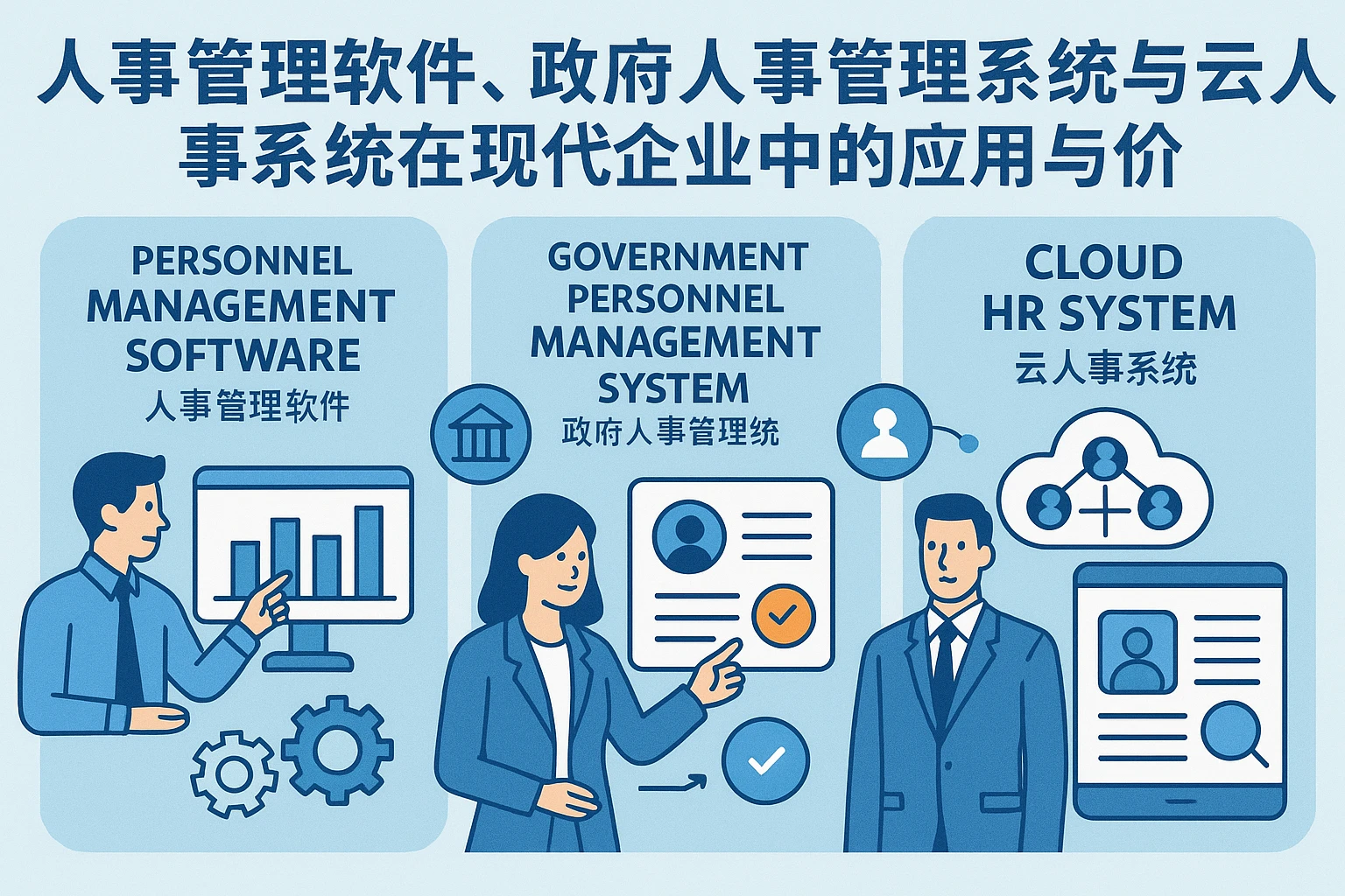 人事管理软件、政府人事管理系统与云人事系统在现代企业中的应用与价值