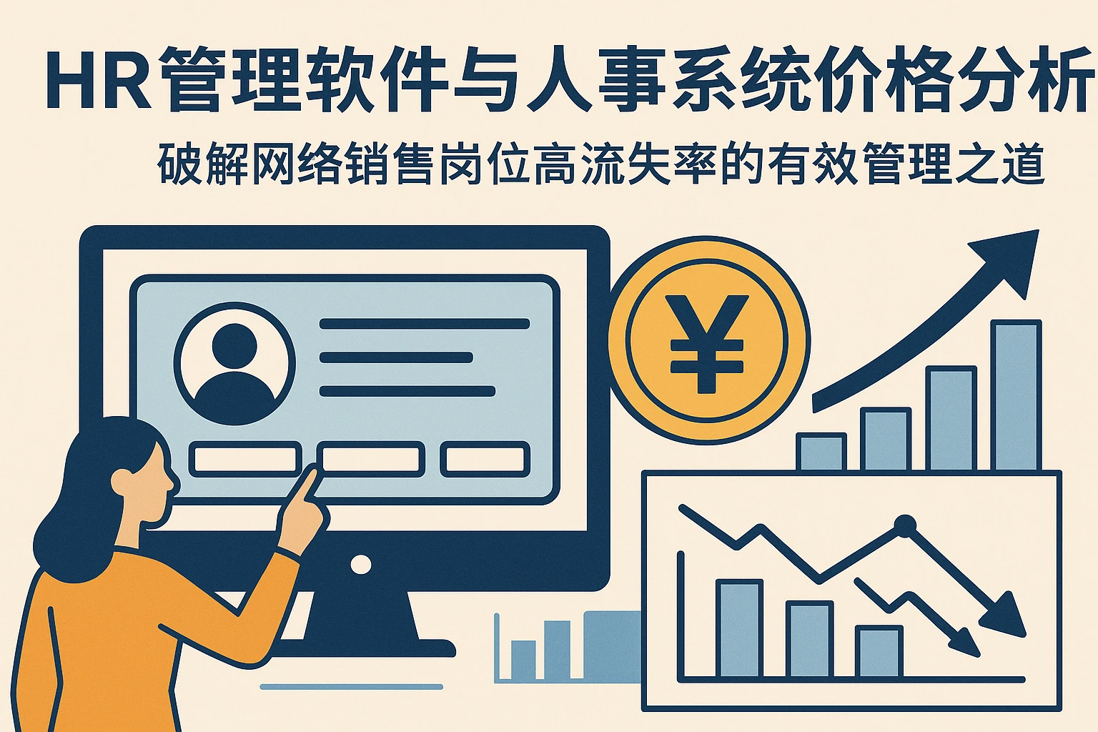 HR管理软件与人事系统价格分析——破解网络销售岗位高流失率的有效管理之道