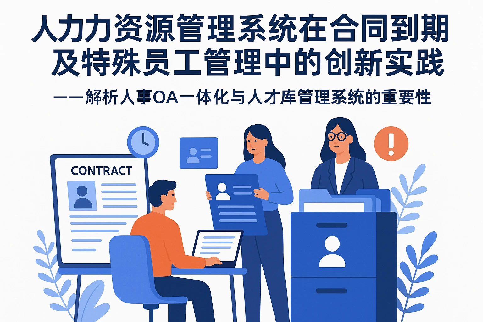 人力资源管理系统在合同到期及特殊员工管理中的创新实践 —— 解析人事OA一体化与人才库管理系统的重要性