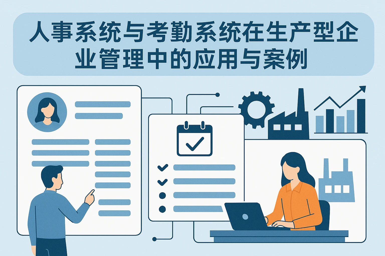 人事系统与考勤系统在生产型企业管理中的应用与案例解析