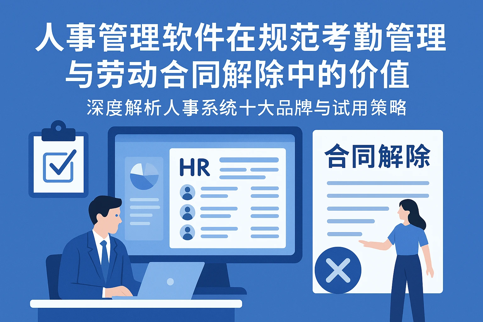 人事管理软件在规范考勤管理与劳动合同解除中的价值——深度解析人事系统十大品牌与试用策略