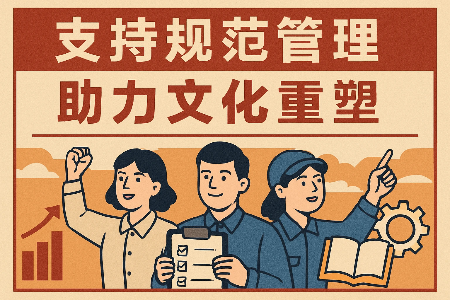 支持规范管理，助力文化重塑