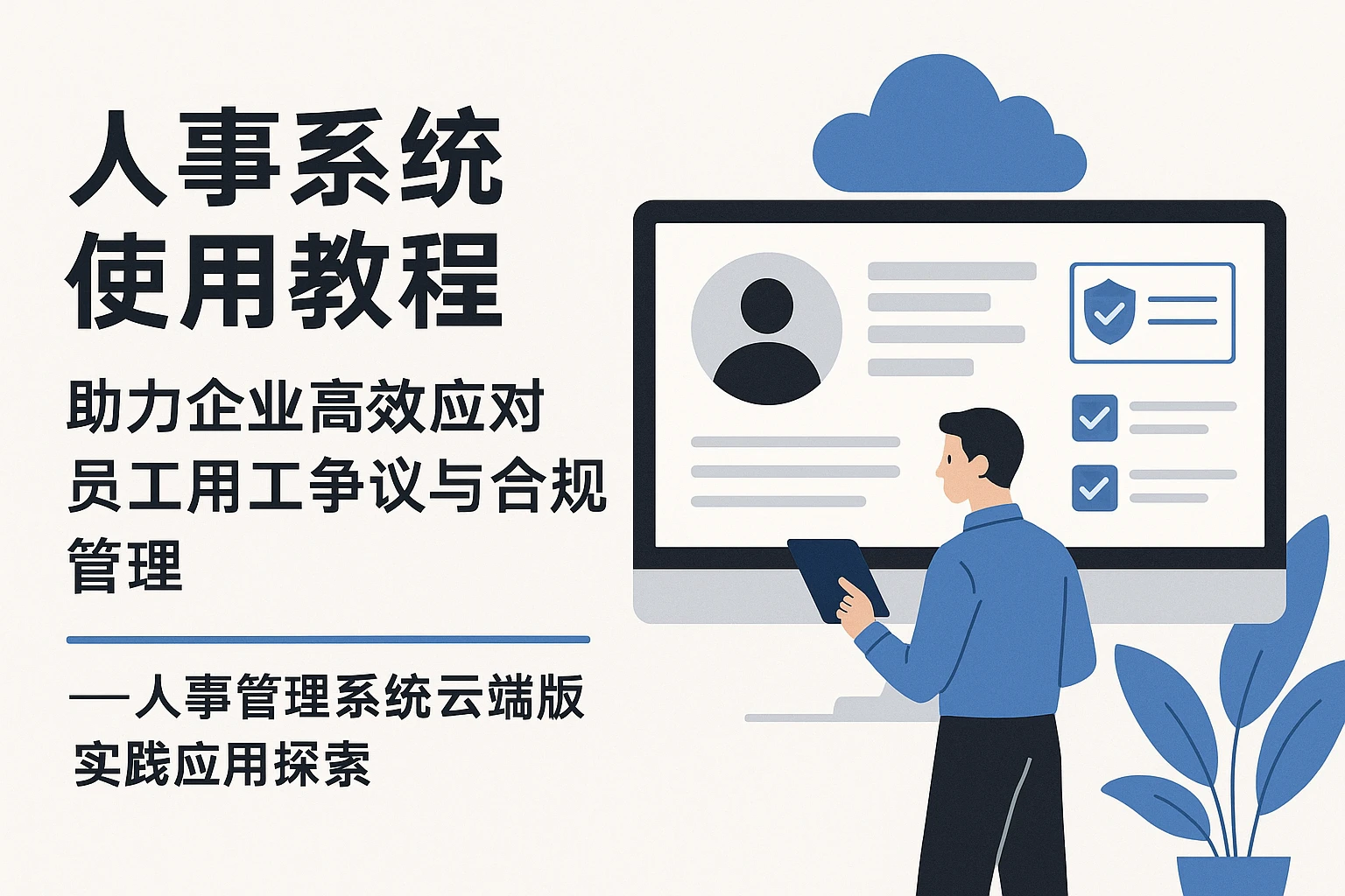 人事系统使用教程：助力企业高效应对员工用工争议与合规管理——人事管理系统云端版实践应用探索