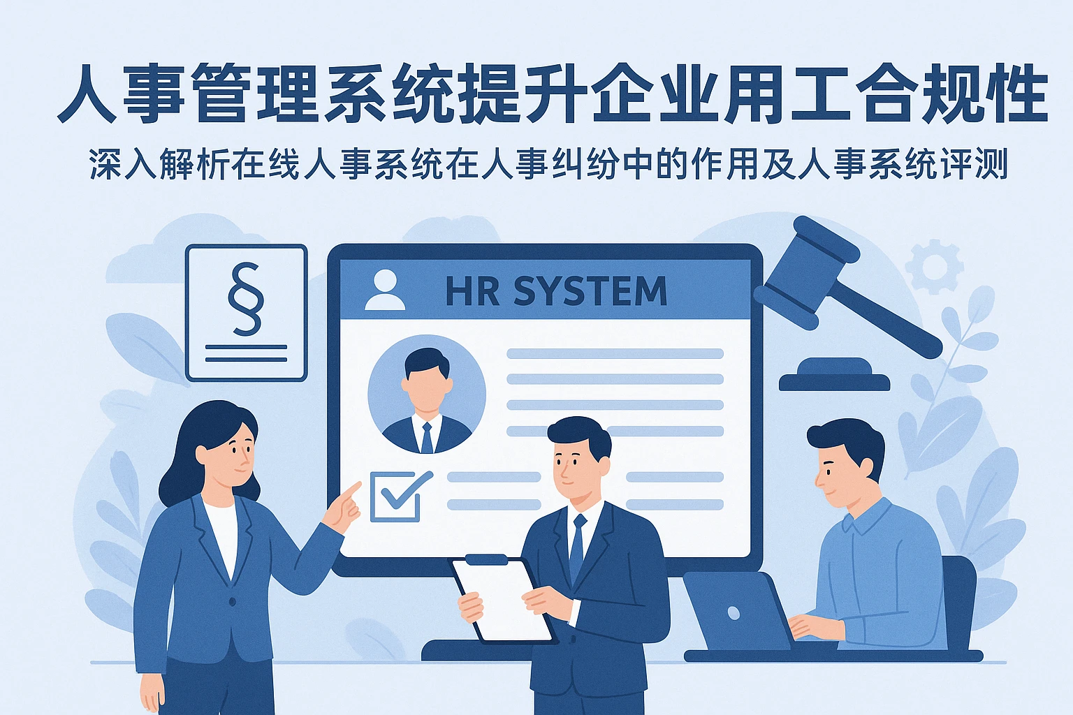 人事管理系统提升企业用工合规性——深度解析在线人事系统在人事纠纷中的作用及人事系统评测