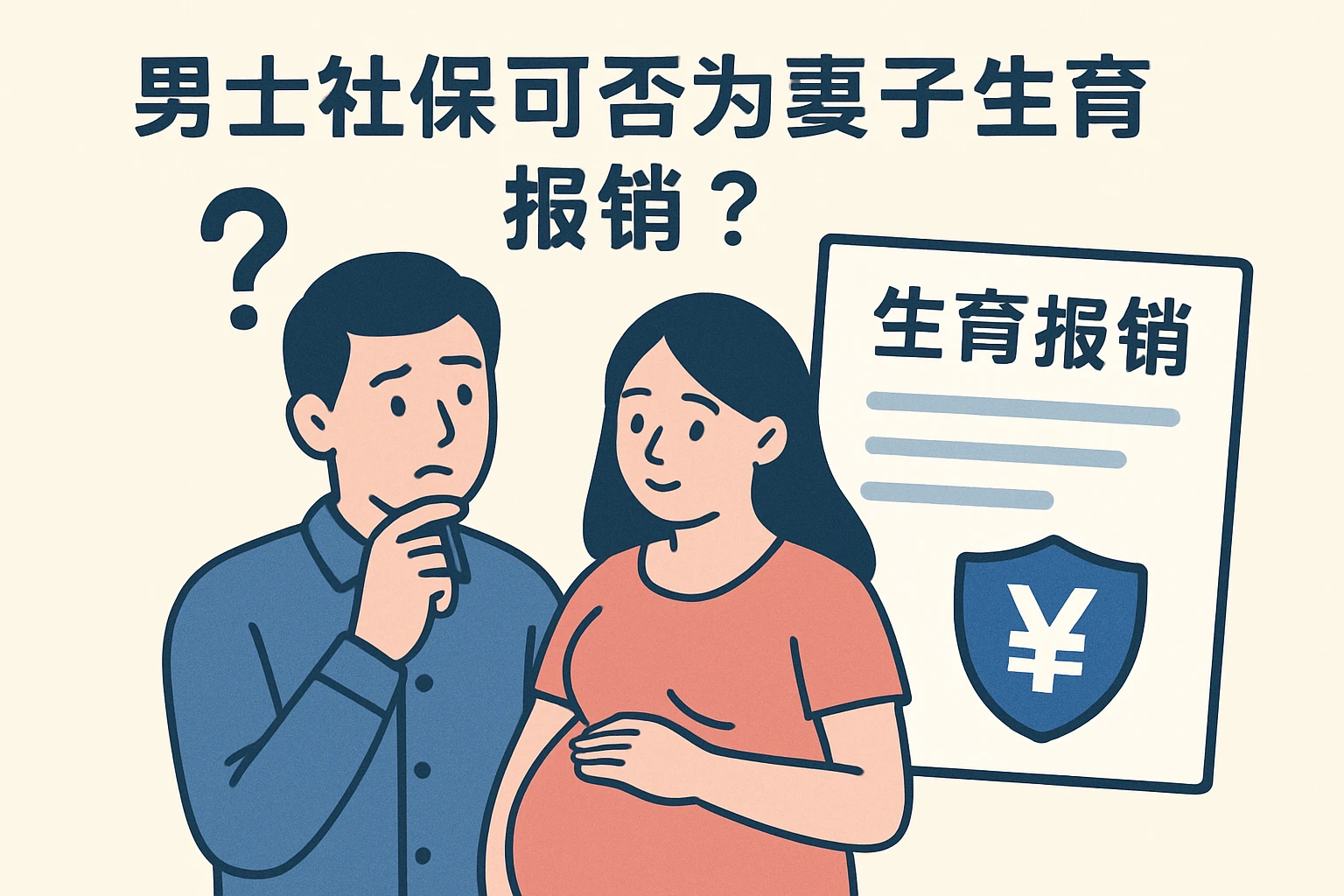 男士社保可否为妻子生育报销？