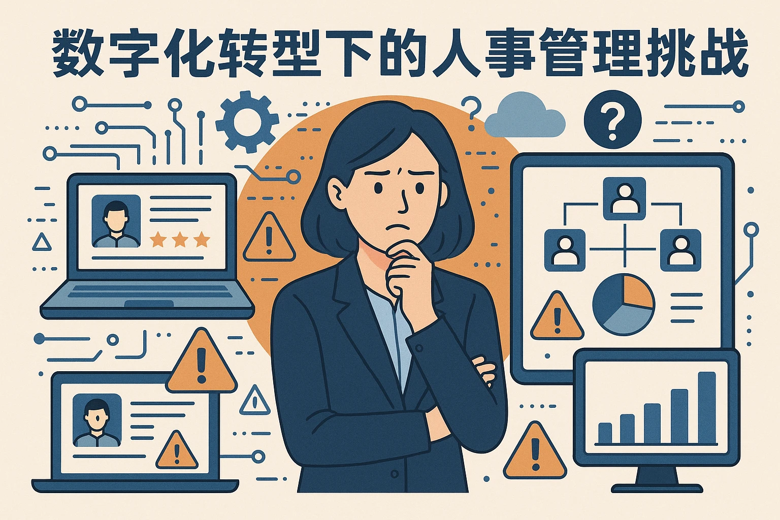 数字化转型下的人事管理挑战