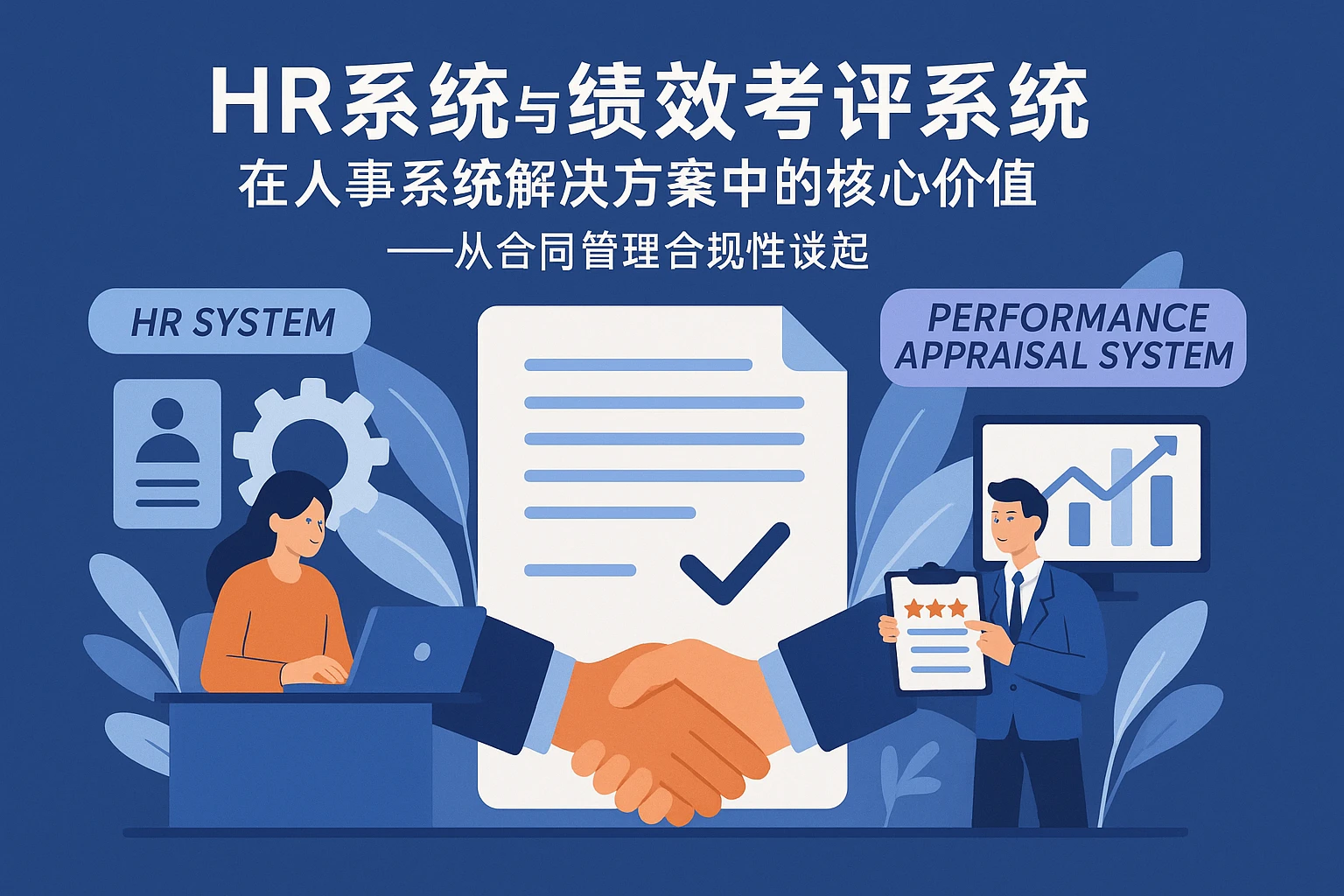 HR系统与绩效考评系统在人事系统解决方案中的核心价值——从合同管理合规性谈起