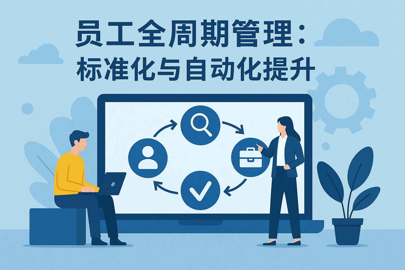 员工全周期管理：标准化与自动化提升
