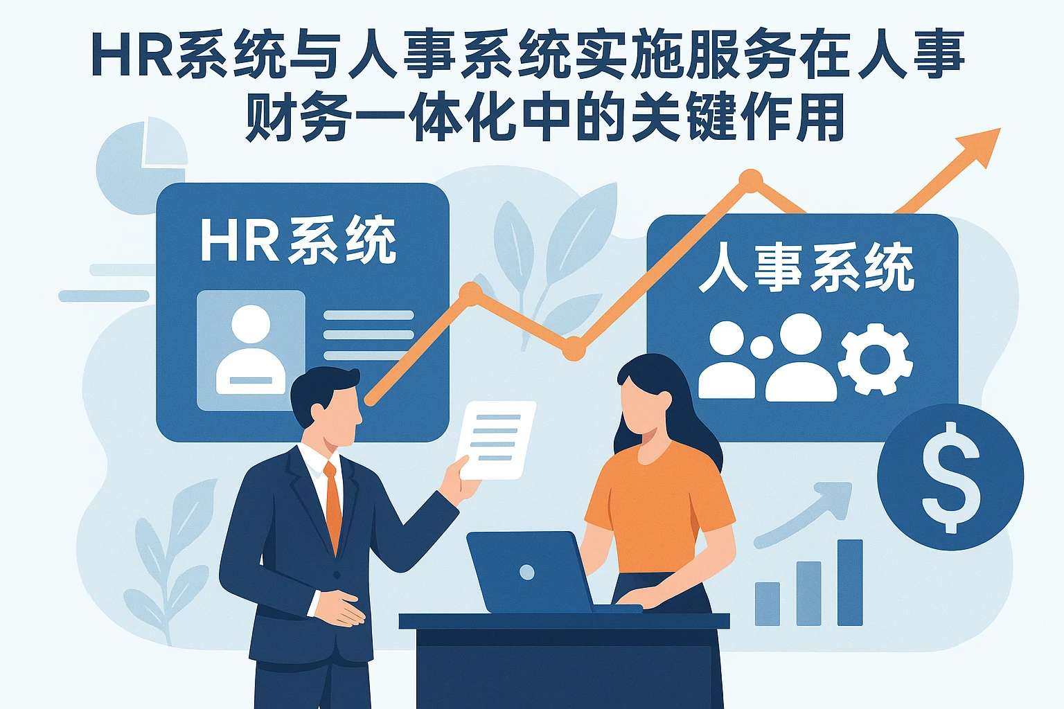 HR系统与人事系统实施服务在人事财务一体化中的关键作用