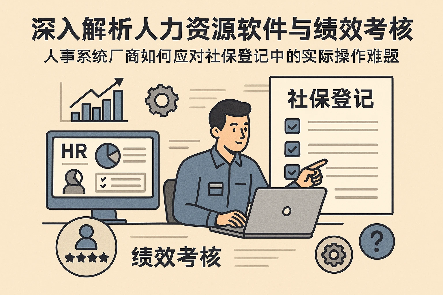 深入解析人力资源软件与绩效考核系统：人事系统厂商如何应对社保登记中的实际操作难题