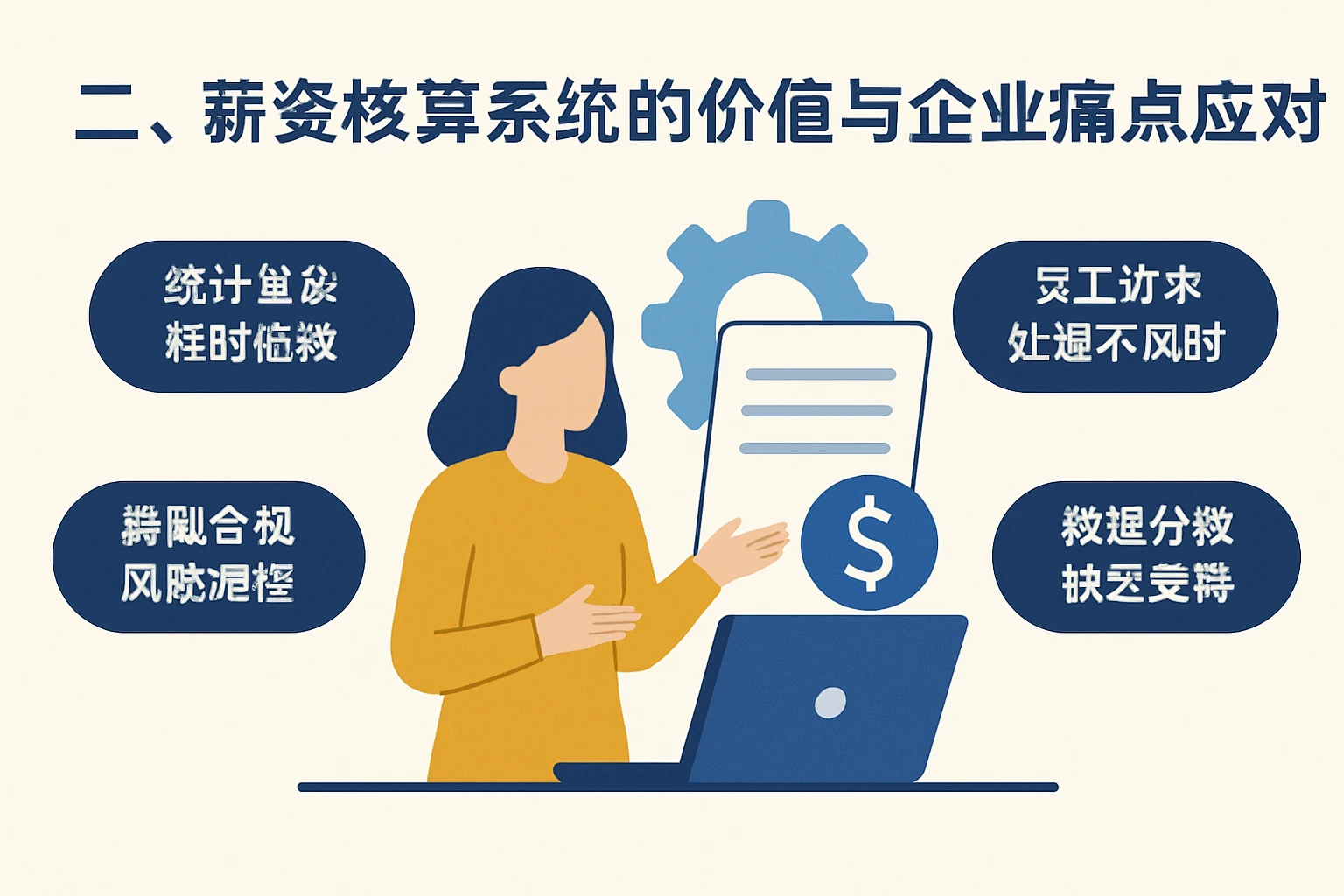 二、薪资核算系统的价值与企业痛点应对