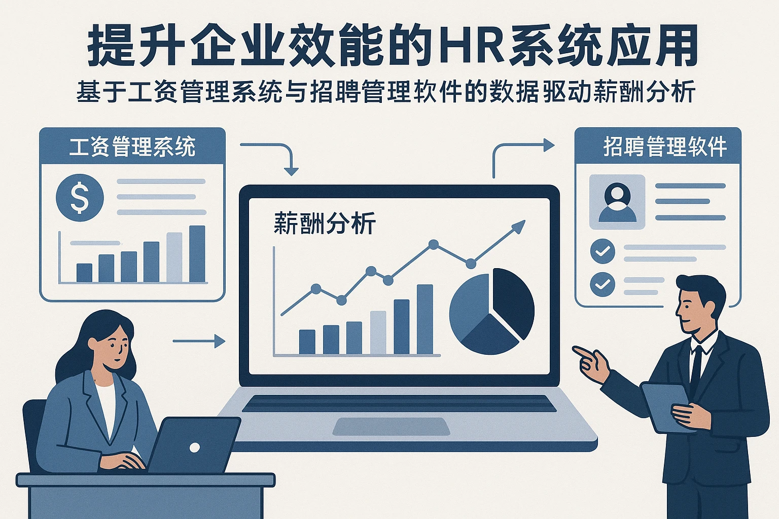 提升企业效能的HR系统应用：基于工资管理系统与招聘管理软件的数据驱动薪酬分析