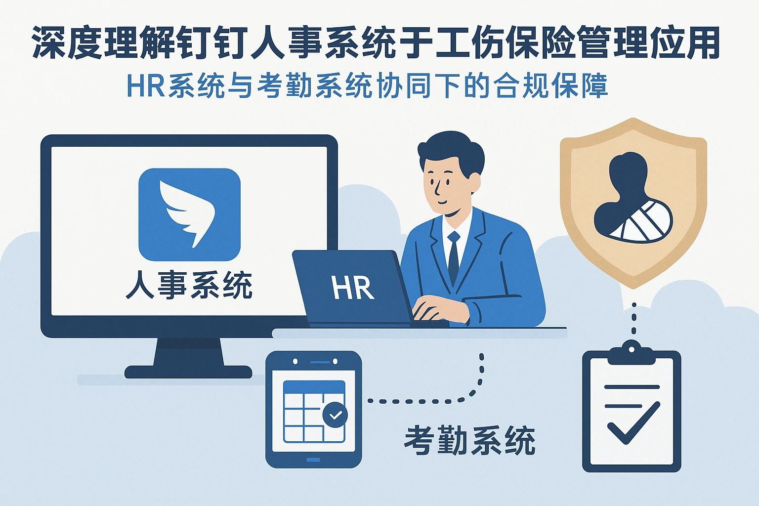 深度理解钉钉人事系统于工伤保险管理的创新应用——HR系统与考勤系统协同下的合规保障
