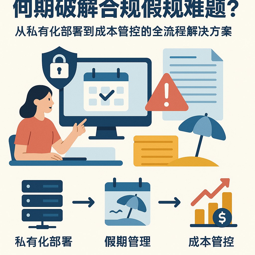 HR管理软件如何破解企业假期合规难题?从私有化部署到成本管控的全流程解决方案