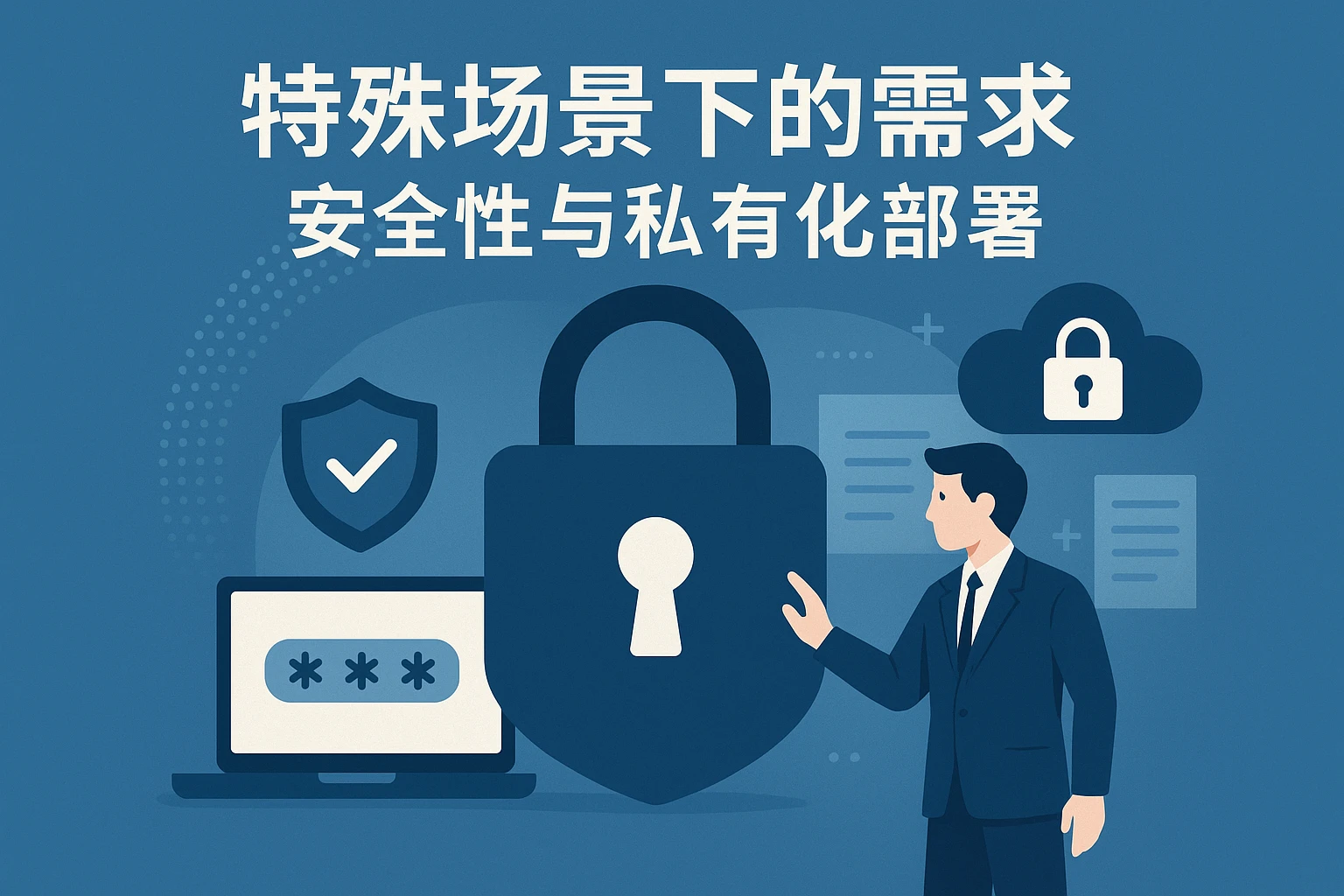 特殊场景下的需求：安全性与私有化部署
