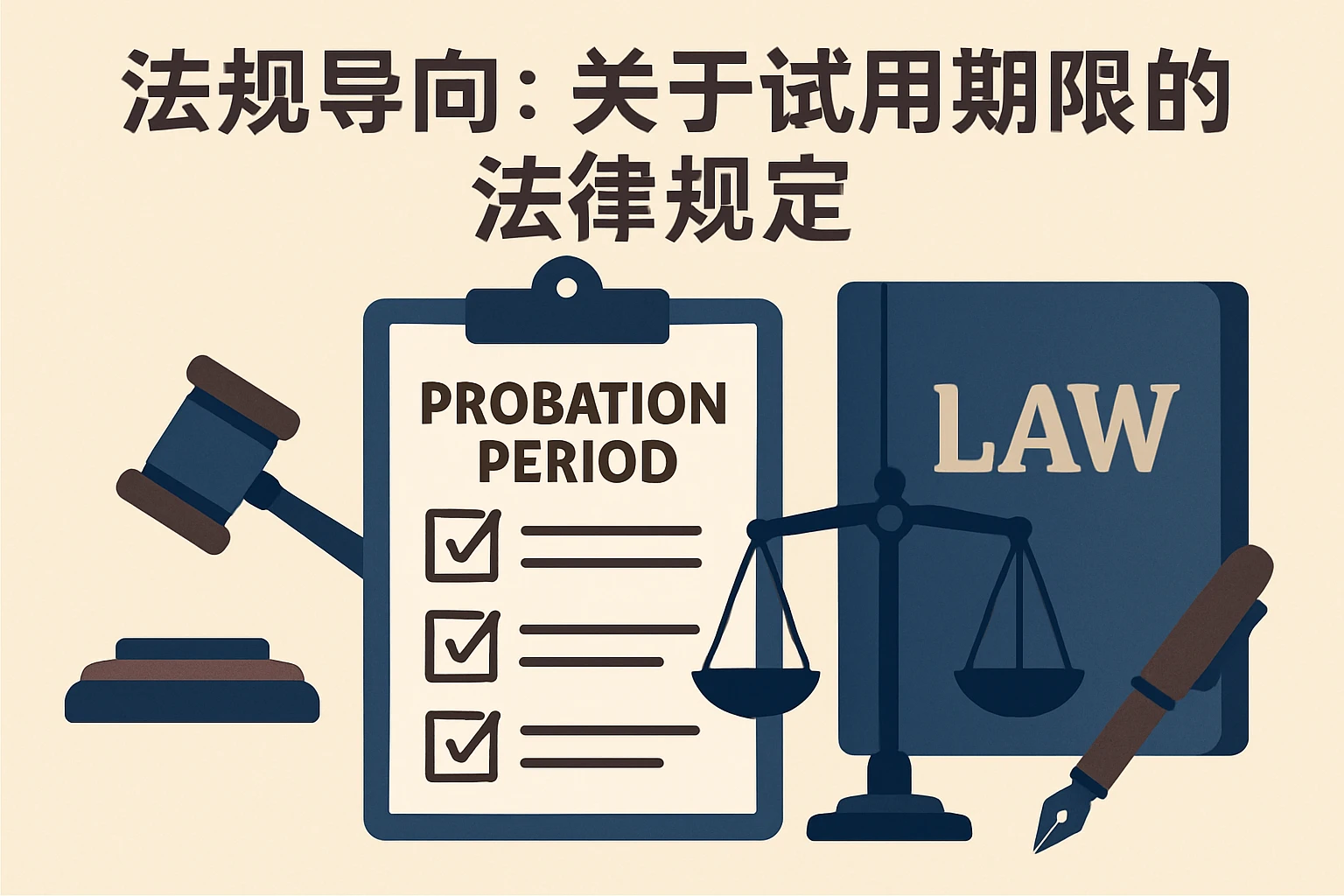 法规导向:关于试用期期限的法律规定