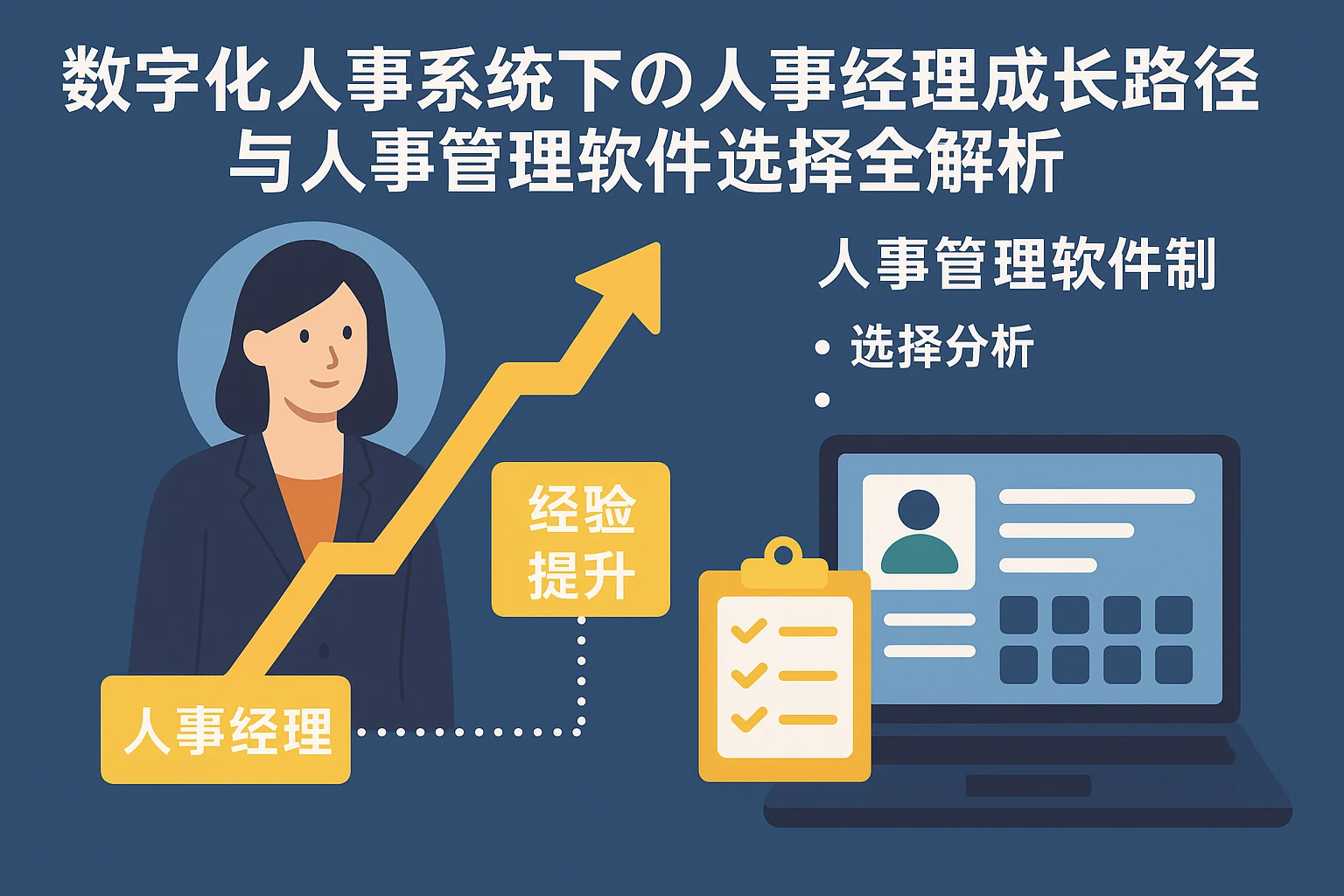 数字化人事系统下的人事经理成长路径与人事管理软件选择全解析