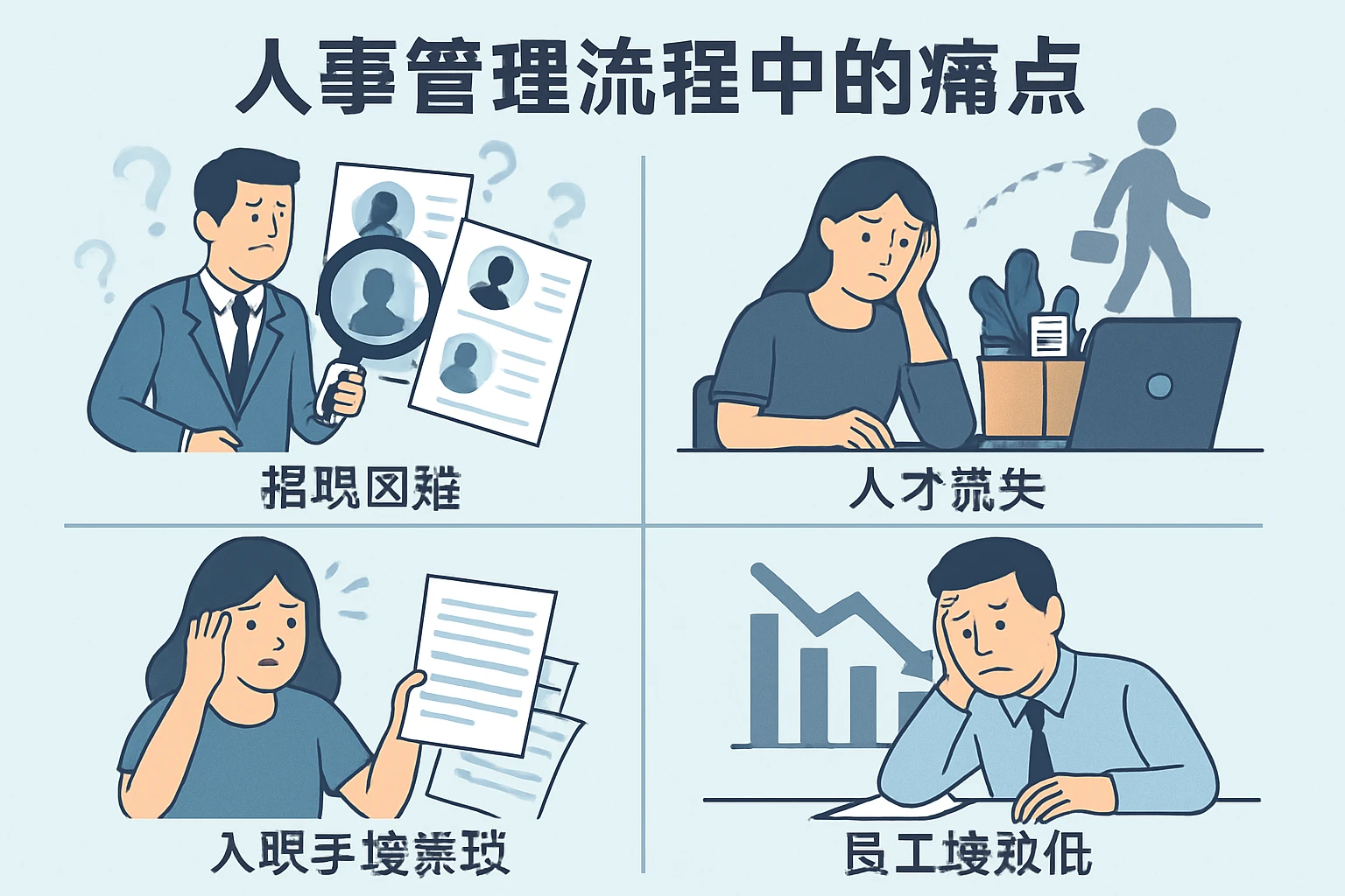 人事管理流程中的痛点