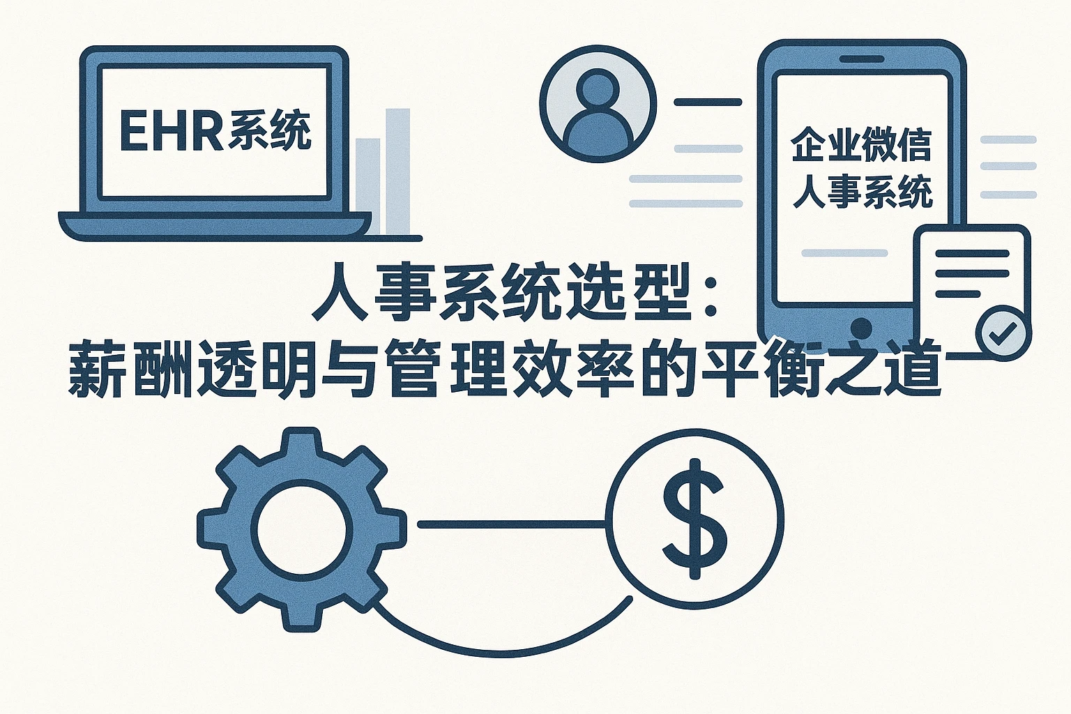 EHR系统、企业微信人事系统与人事系统选型：薪酬透明与管理效率的平衡之道