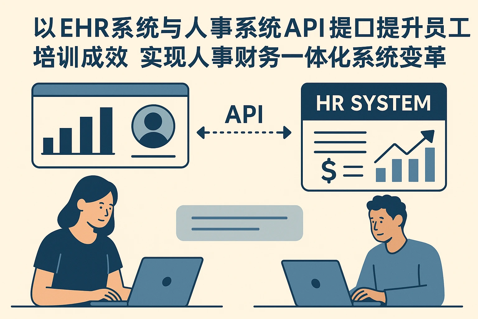 以EHR系统与人事系统API接口提升员工培训成效，实现人事财务一体化系统变革
