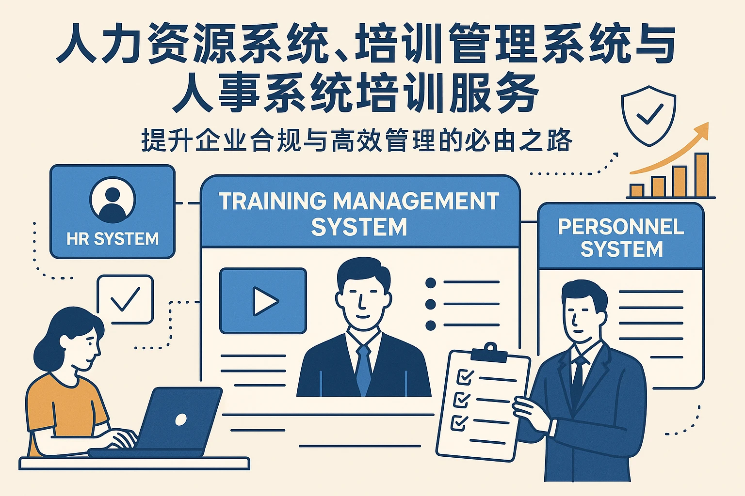 人力资源系统，培训管理系统与人事系统培训服务：提升企业合规与高效管理的必由之路
