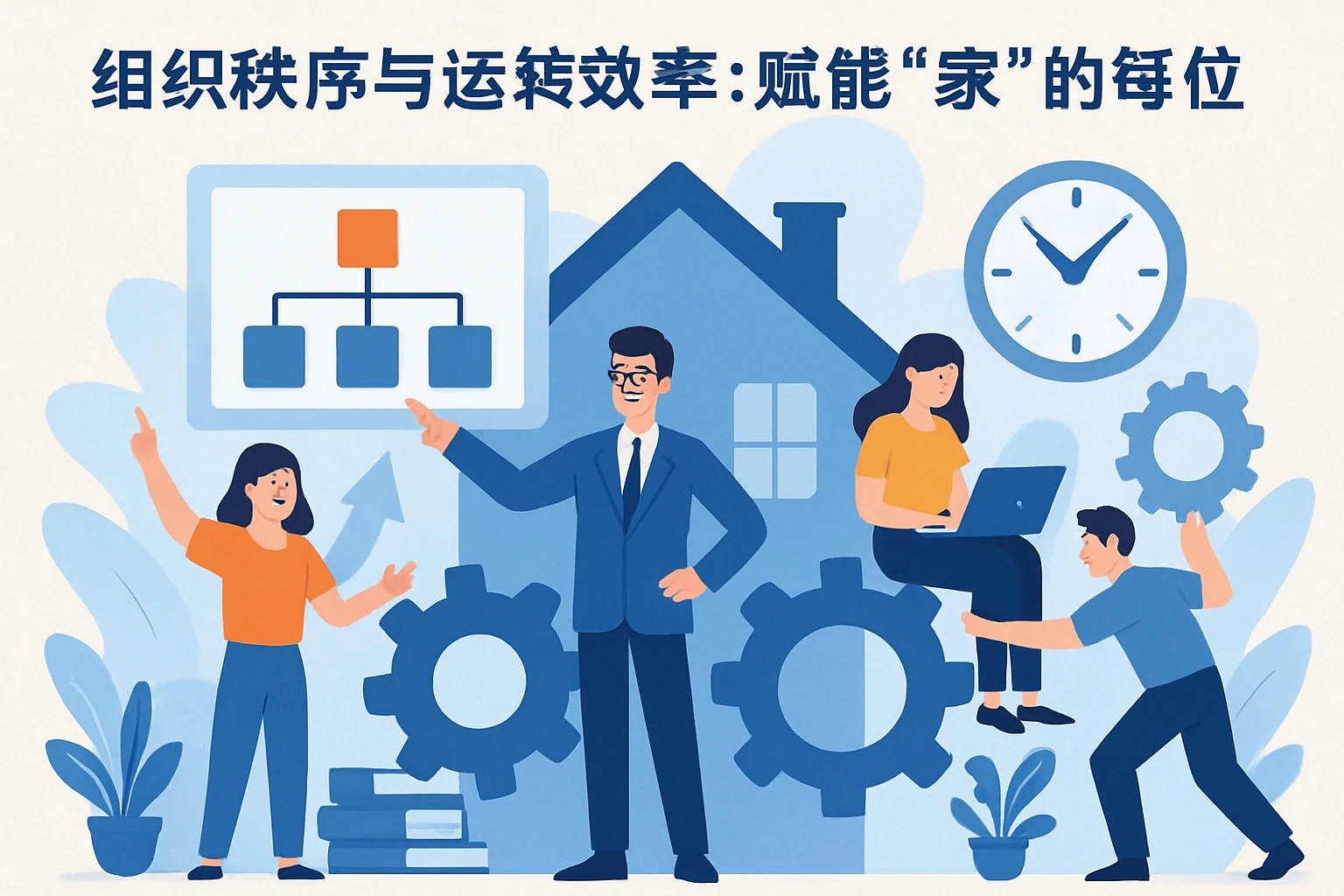 2. 组织秩序与运转效率：赋能“家”的每一位成员