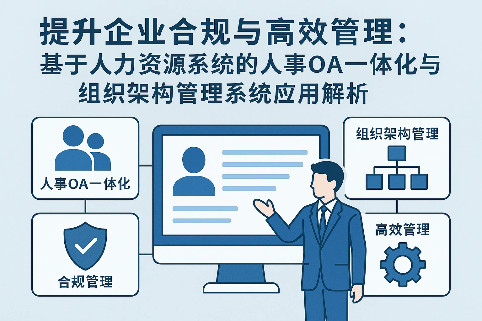 提升企业合规与高效管理：基于人力资源系统的人事OA一体化与组织架构管理系统应用解析