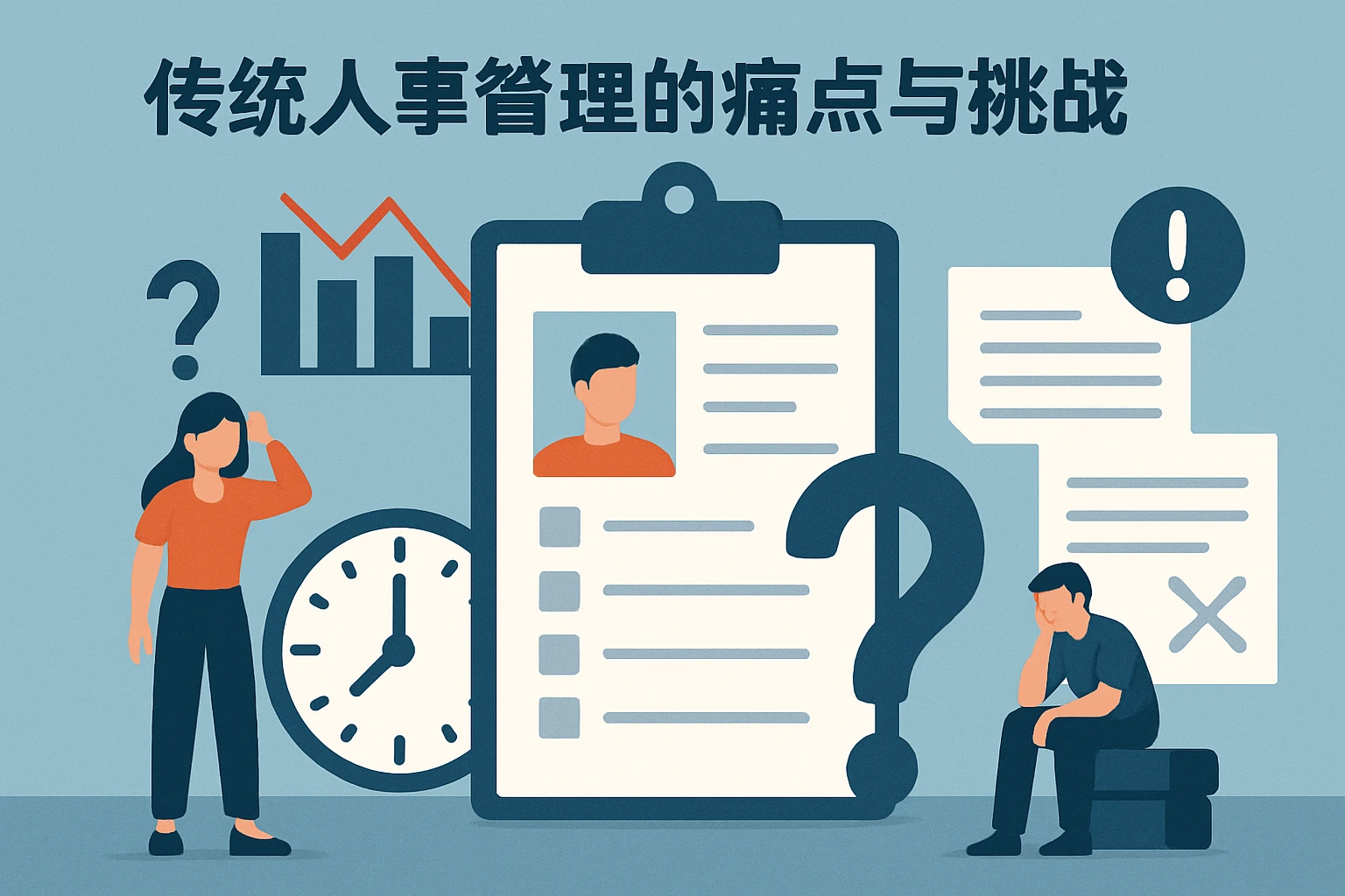 传统人事管理的痛点与挑战