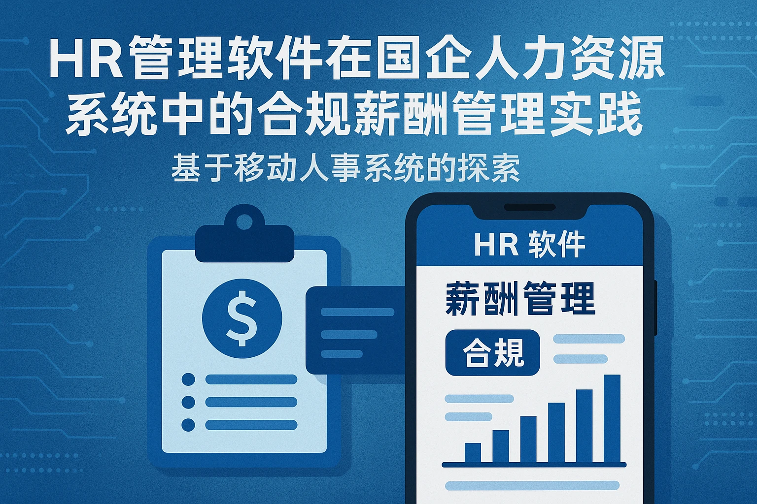 HR管理软件在国企人力资源系统中的合规薪酬管理实践——基于移动人事系统的探索