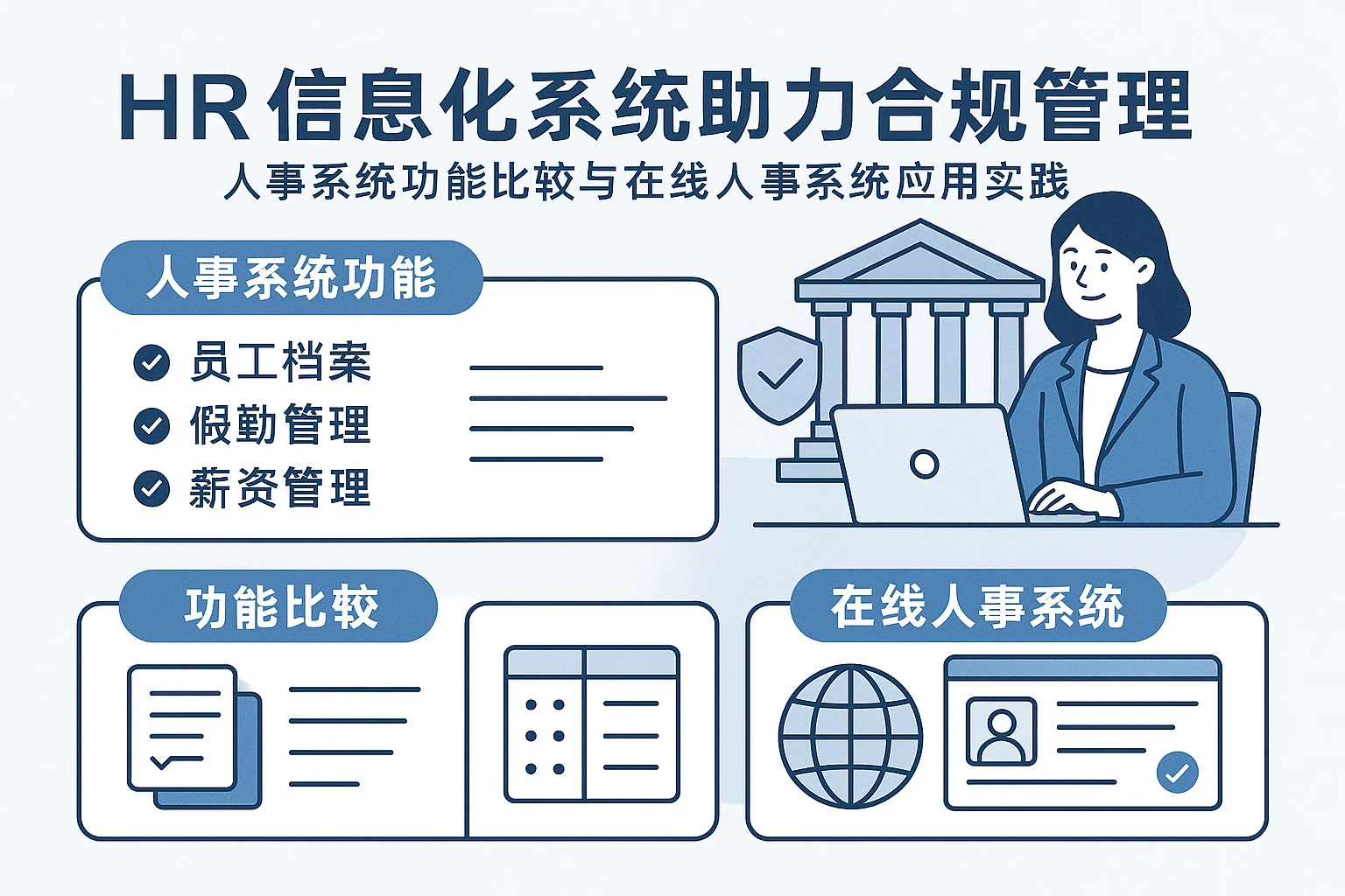 人力资源信息化系统助力合规管理：人事系统功能比较与在线人事系统应用实践