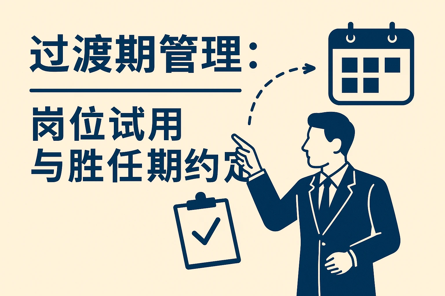 过渡期管理：岗位试用与胜任期约定