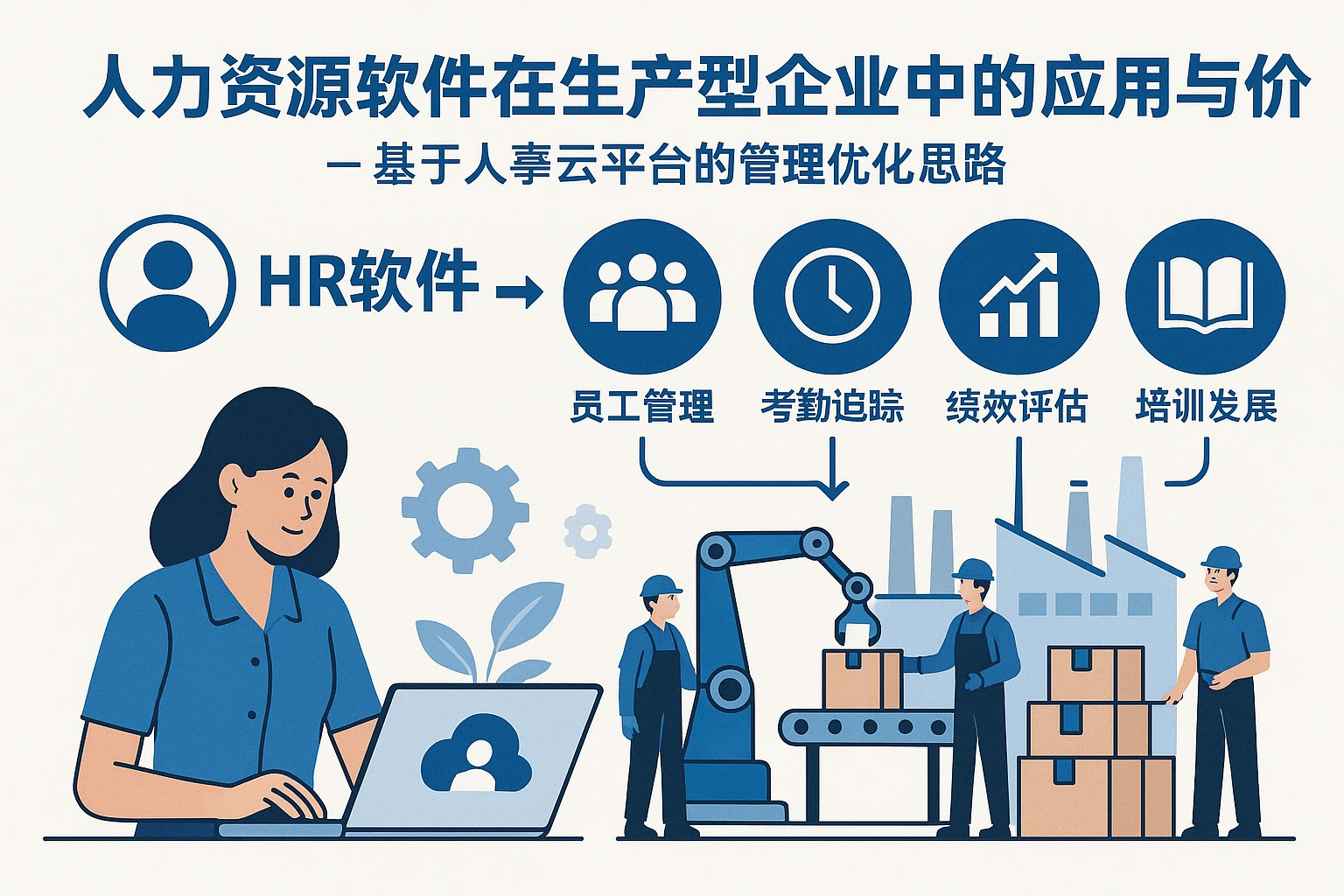 人力资源软件在生产型企业中的应用与价值——基于人事云平台的管理优化思路