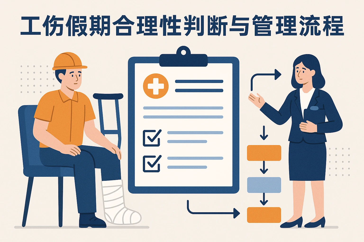 工伤假期合理性判断与管理流程