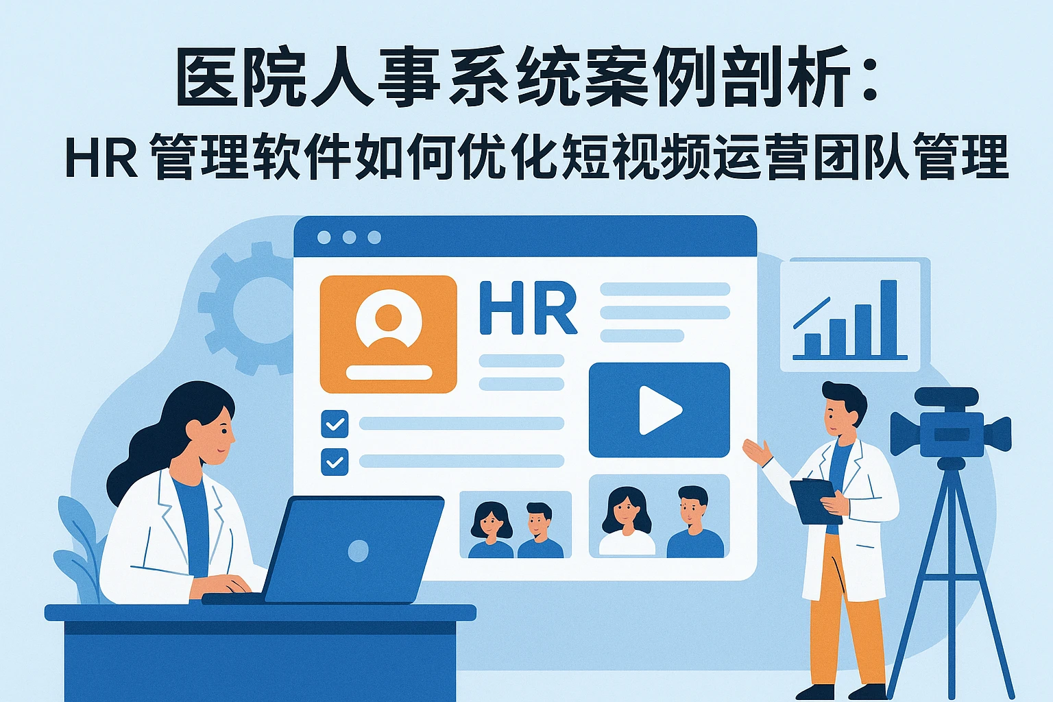 医院人事系统案例剖析：HR管理软件如何优化短视频运营团队管理