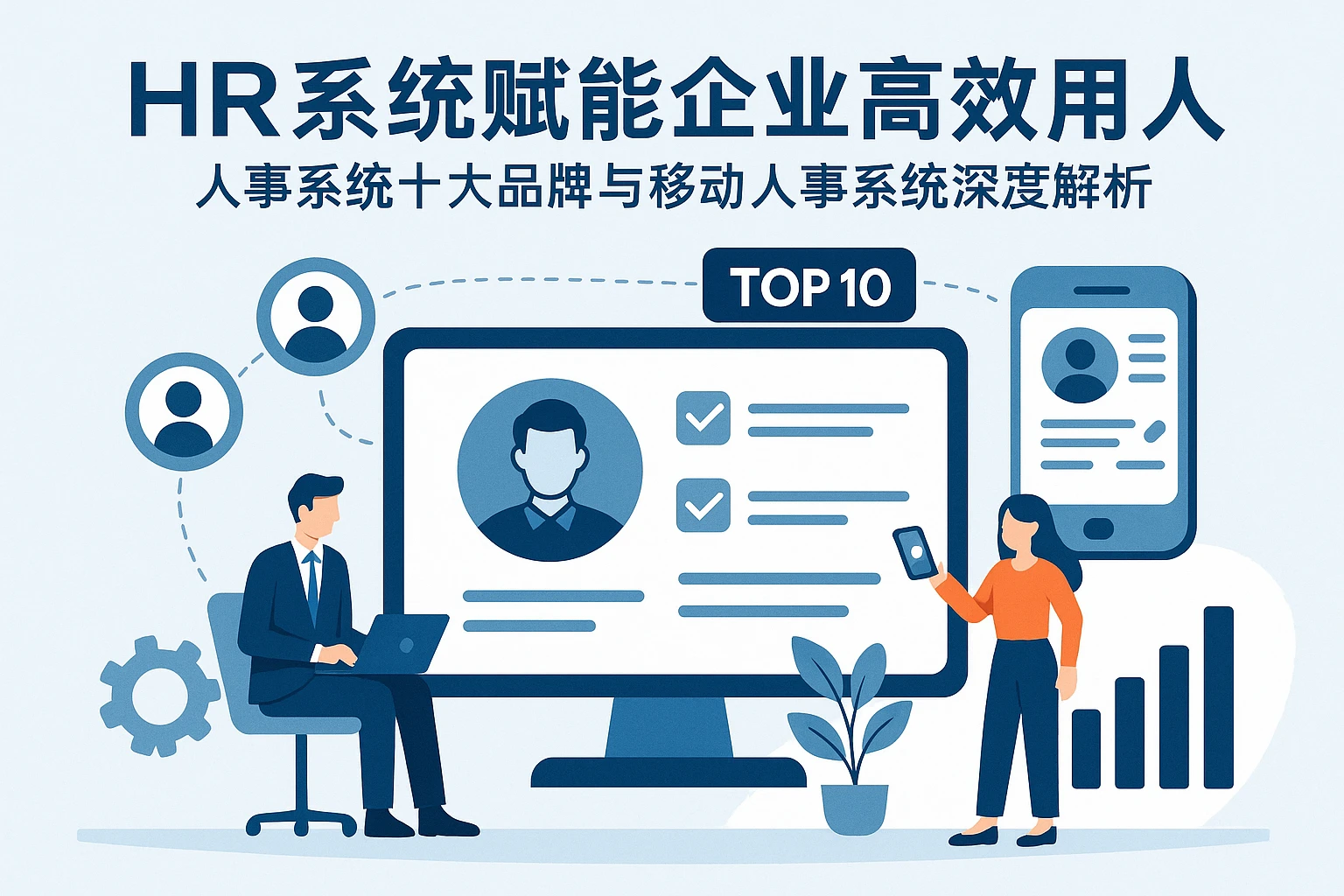 HR系统赋能企业高效用人：人事系统十大品牌与移动人事系统深度解析