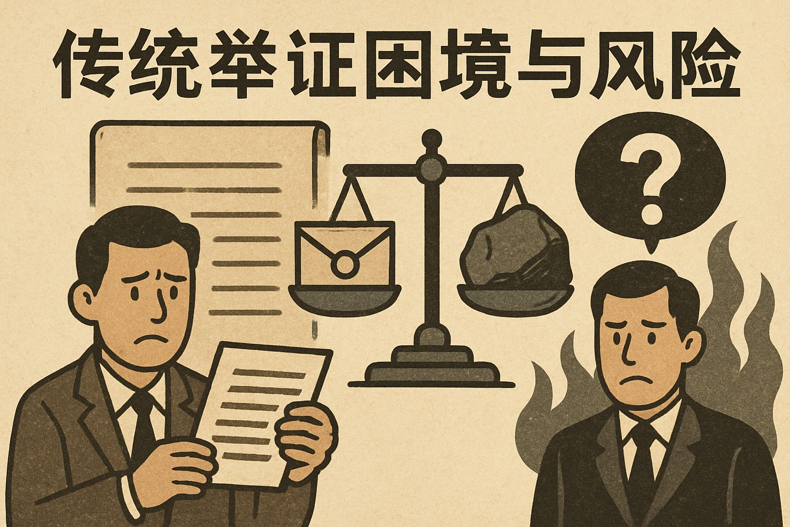 传统举证困境与风险