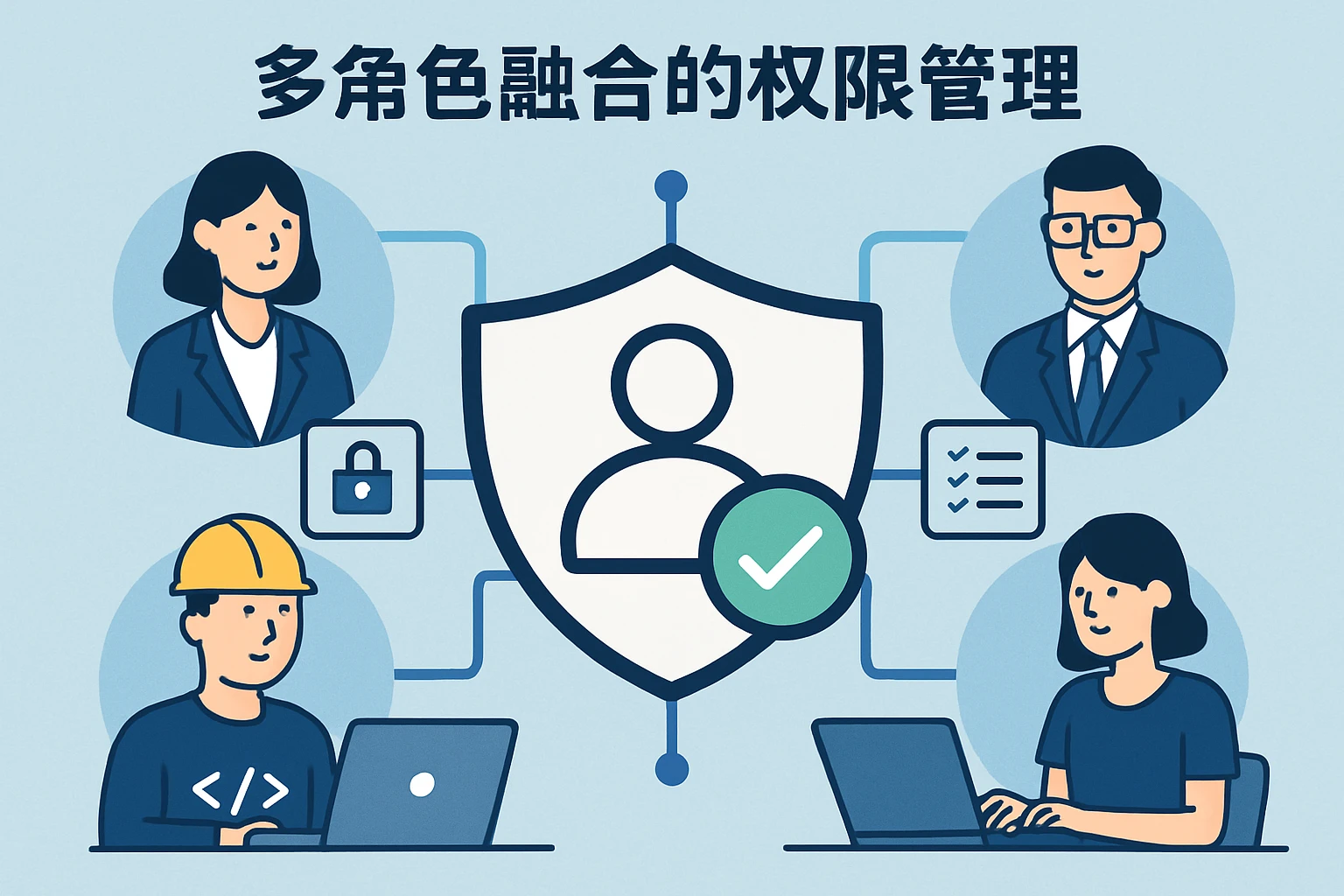 多角色融合的权限管理