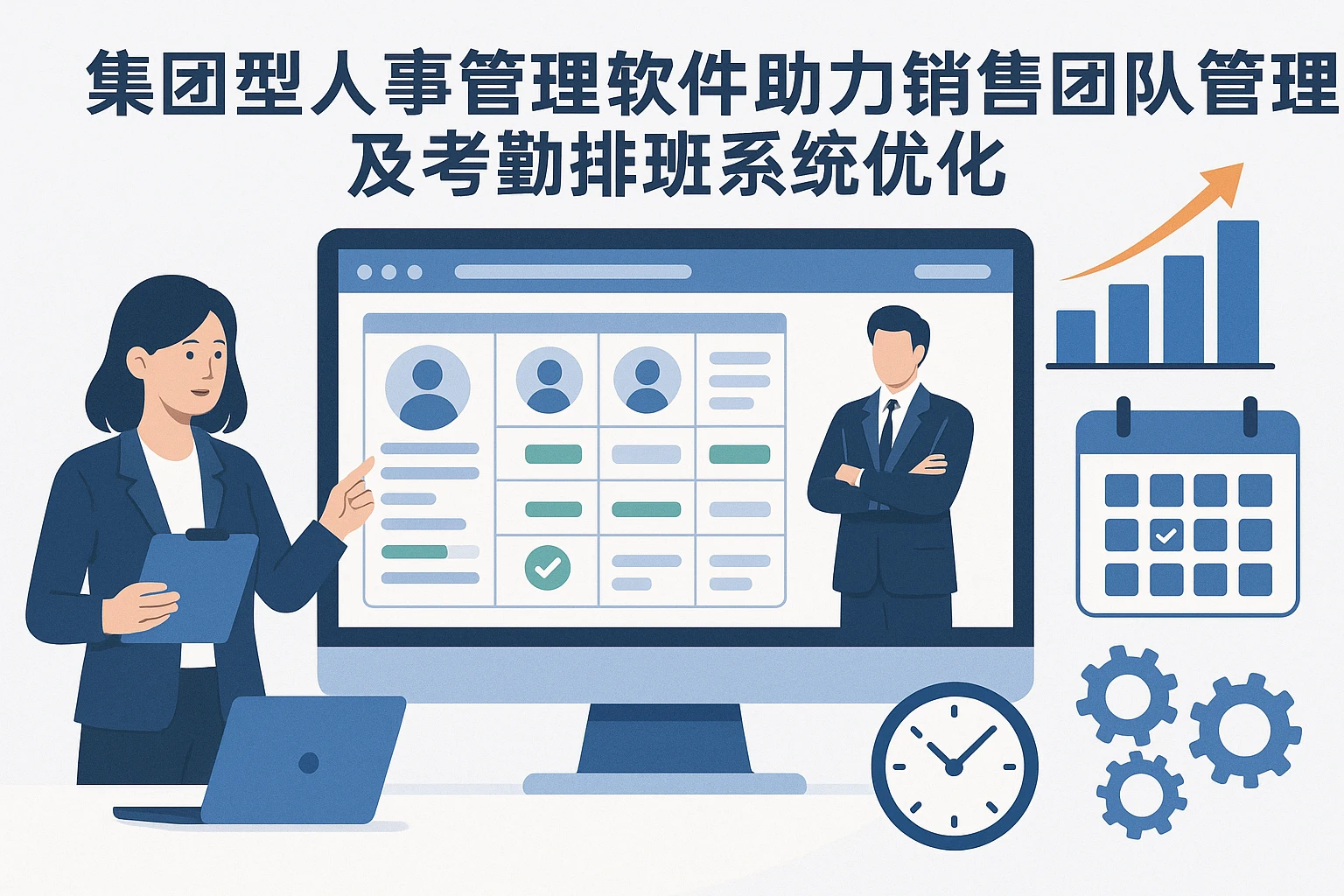 集团型人事管理软件助力销售团队管理及考勤排班系统优化