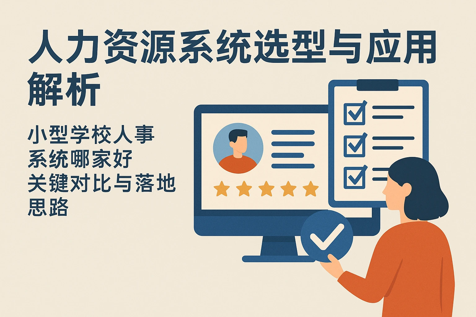 人力资源系统选型与应用解析——小型学校人事系统哪家好，关键对比与落地思路