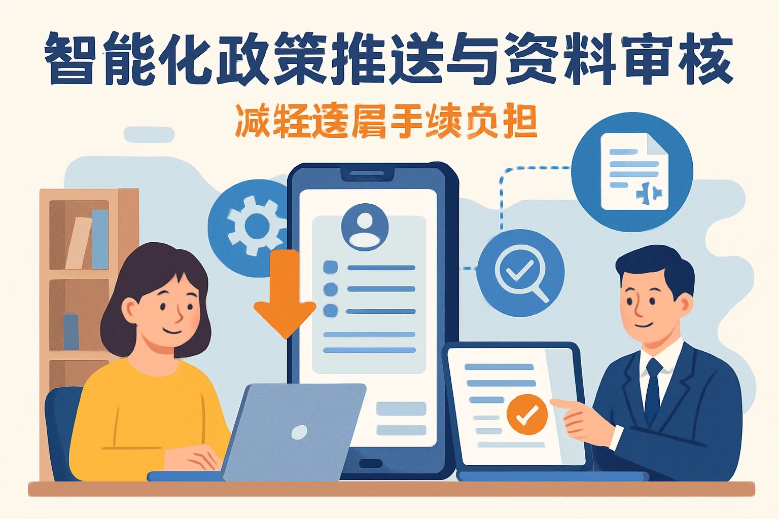 智能化政策推送与资料审核，减轻遗属手续负担