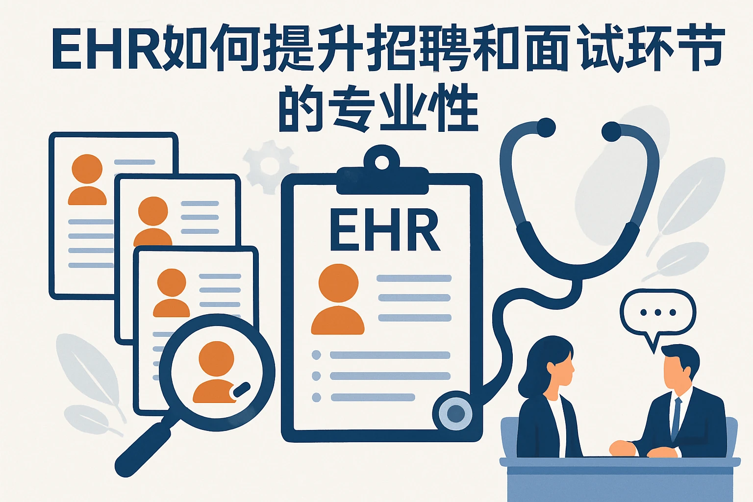 EHR如何提升招聘和面试环节的专业性