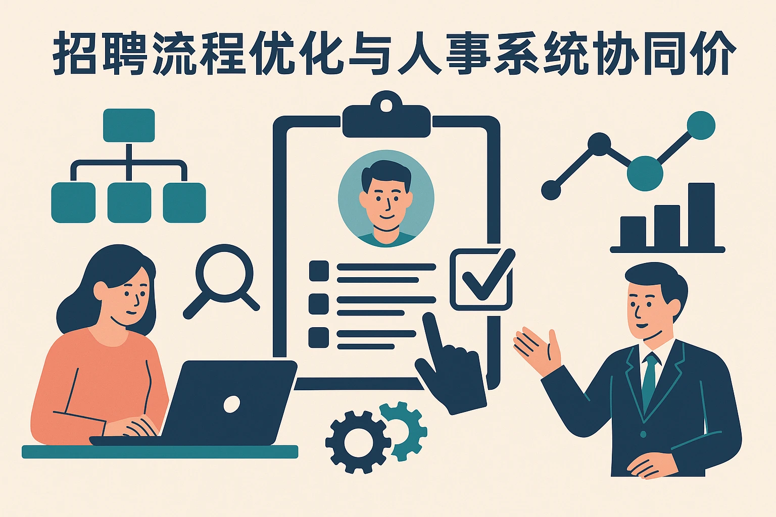 招聘流程优化与人事系统的协同价值