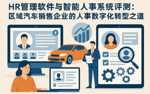 HR管理软件与智能人事系统评测：区域汽车销售企业的人事数字化转型之道