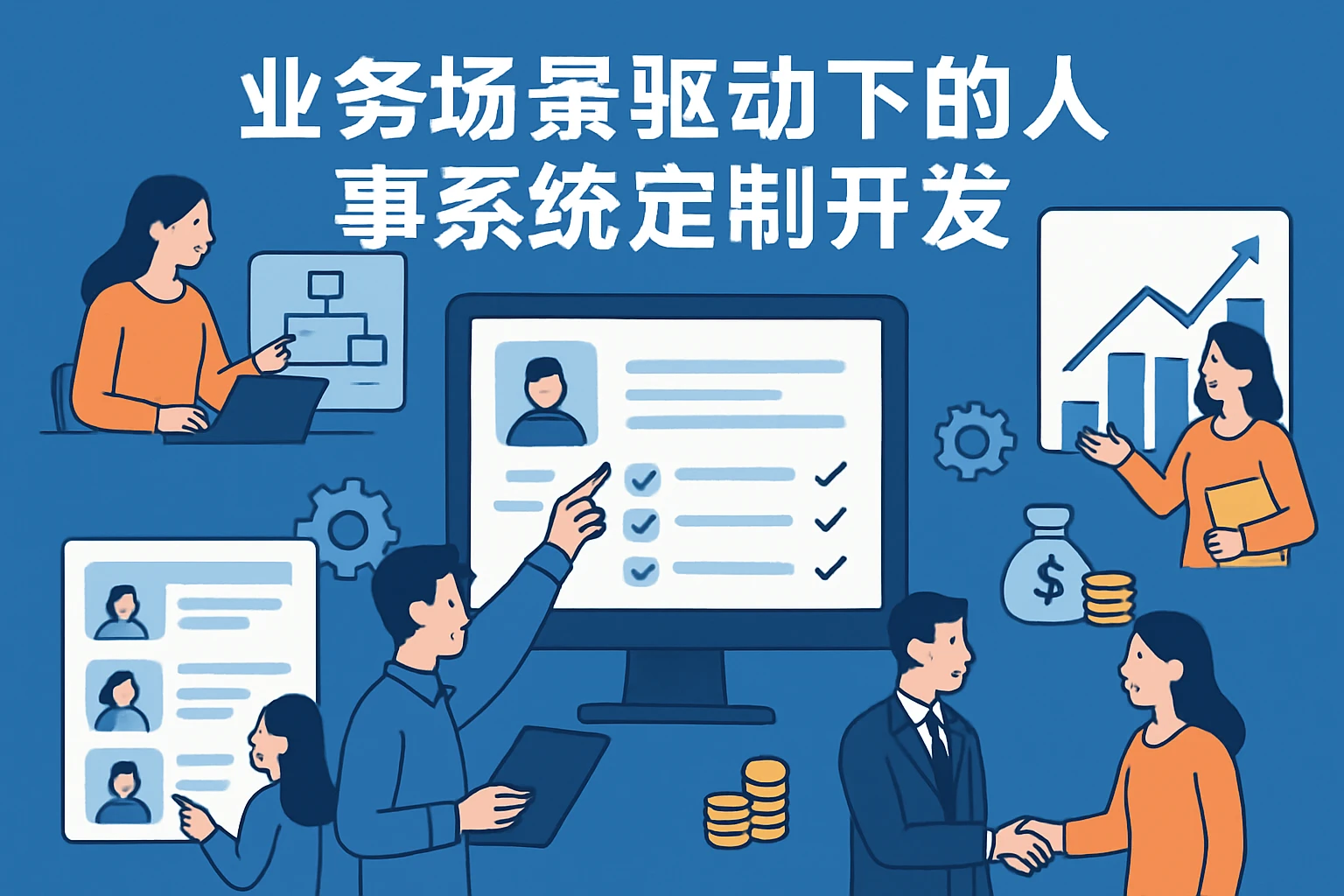 业务场景驱动下的人事系统定制开发