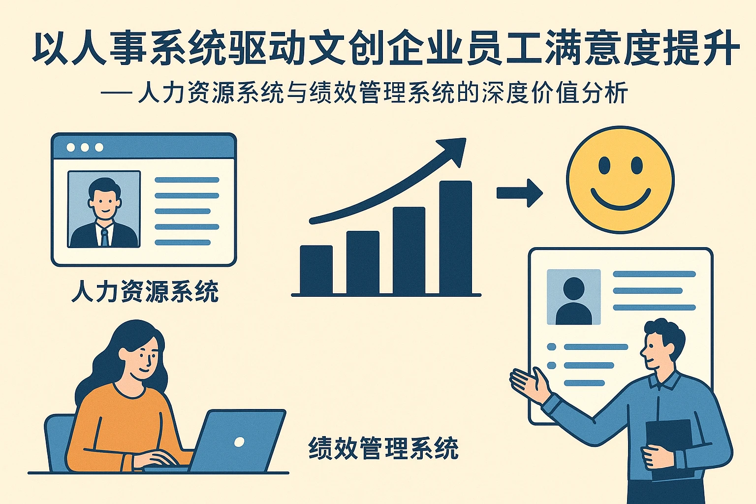 以人事系统驱动文创企业员工满意度提升——人力资源系统与绩效管理系统的深度价值分析